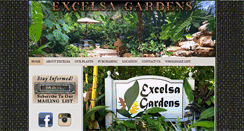 Desktop Screenshot of excelsagardens.com